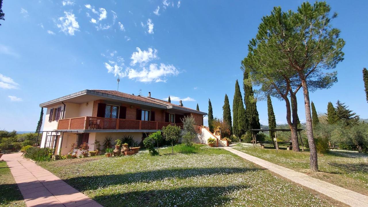Villa Del Biondo Certaldo Kültér fotó