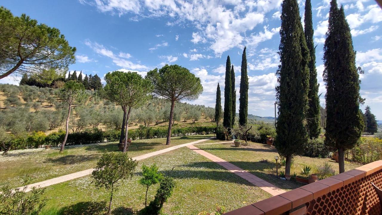 Villa Del Biondo Certaldo Kültér fotó