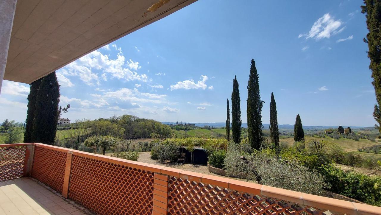 Villa Del Biondo Certaldo Kültér fotó