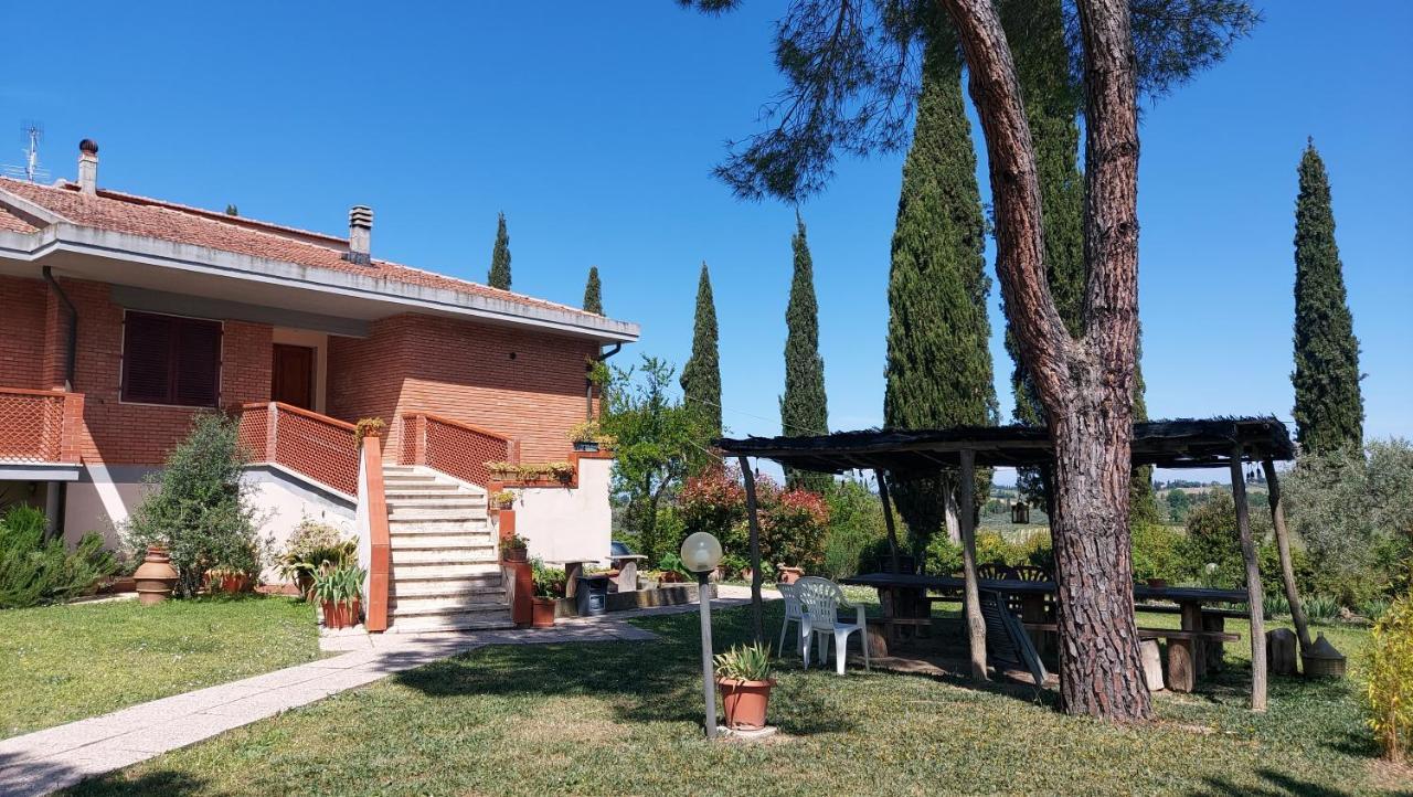 Villa Del Biondo Certaldo Kültér fotó