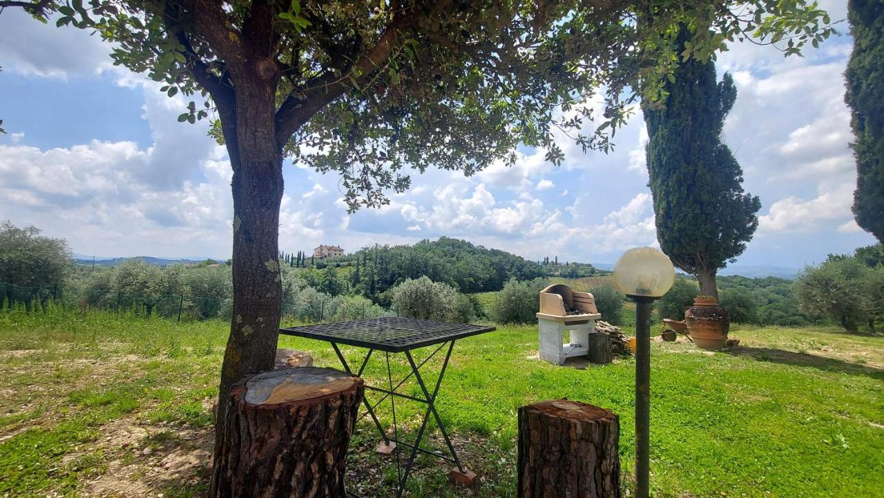 Villa Del Biondo Certaldo Kültér fotó