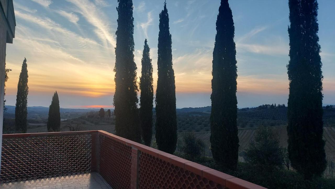 Villa Del Biondo Certaldo Kültér fotó